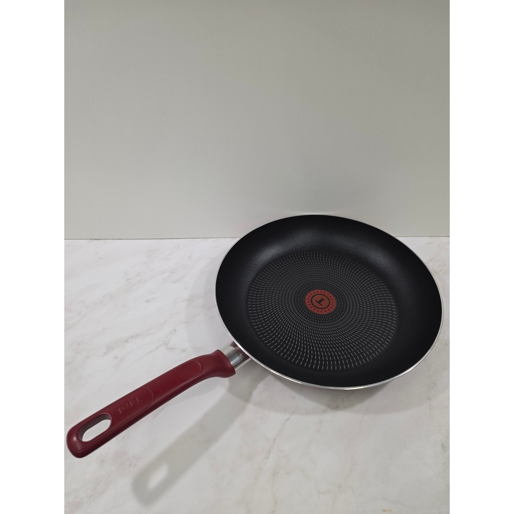 Frying Pan Nonstick Heat Mastery T-Fal 12 Inch Red heat indicator
